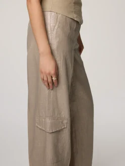 Cargohose aus Leinen AMALIA