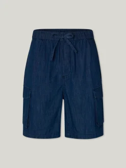 Cargo-Shorts aus Denim