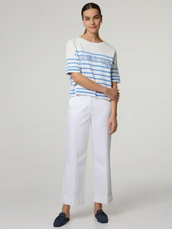 Chino im Wide Leg Fit