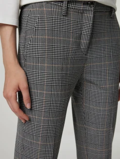 Chino mit Hahnentritt TURN UP