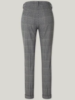 Chino mit Hahnentritt TURN UP