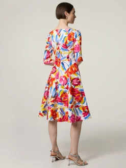 Cocktailkleid aus Baumwolle