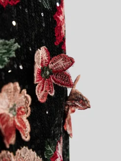 Cocktailkleid mit Blumen