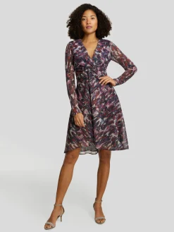 Cocktailkleid mit Lurex