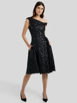 Cocktailkleid mit Muster