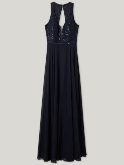 Cocktailkleid mit Pailletten