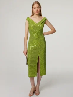 Cocktailkleid mit Pailletten