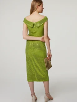 Cocktailkleid mit Pailletten