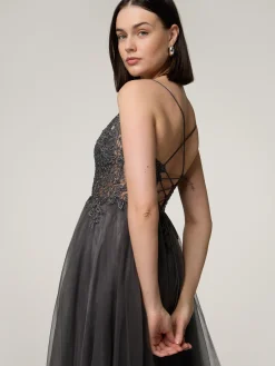 Cocktailkleid mit Pailletten