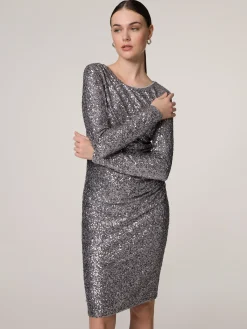 Cocktailkleid mit Pailletten