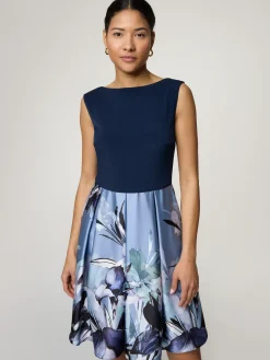 Cocktailkleid mit Print