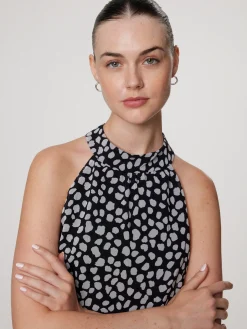 Cocktailkleid mit Print