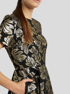 Cocktailkleid mit Print MIK