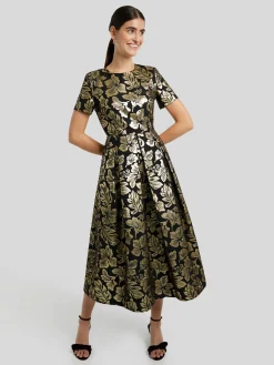 Cocktailkleid mit Print MIK