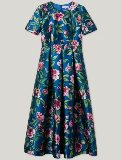 Cocktailkleid mit Print MIK