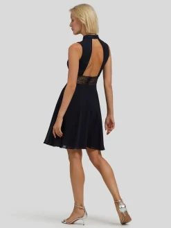 Cocktailkleid mit Spitzen-Details