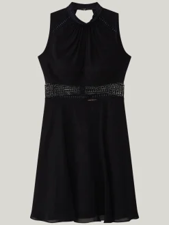 Cocktailkleid mit Spitzen-Details