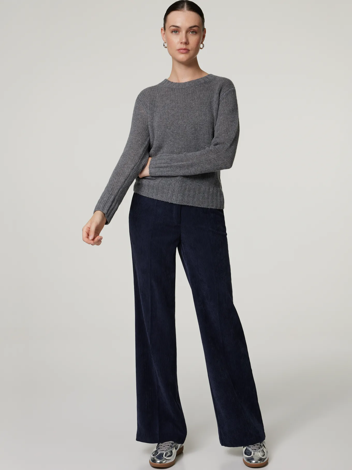 Cordhose im Fashion Fit AMELIE