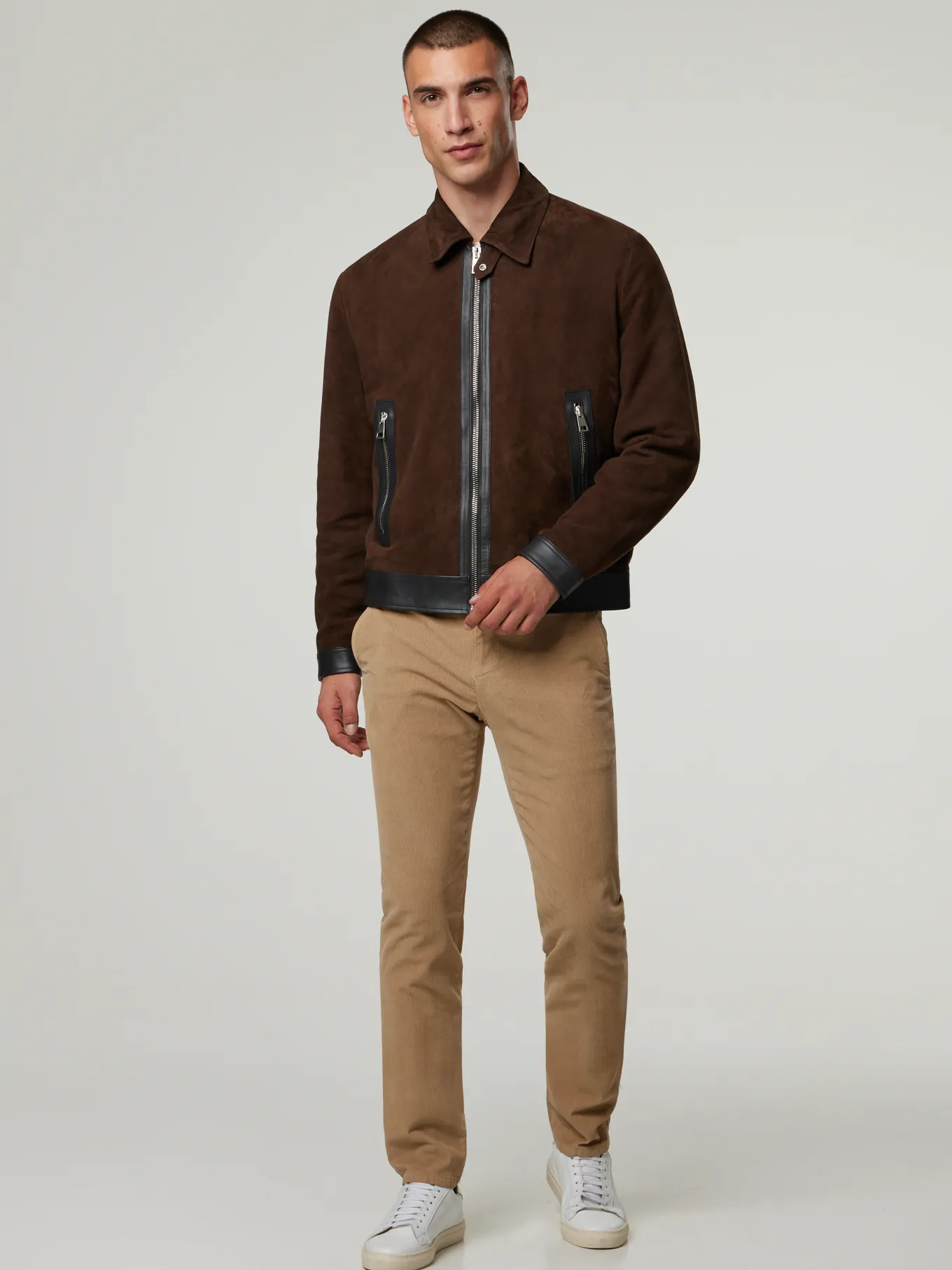 Cordhose im Slim Fit SPIRIT