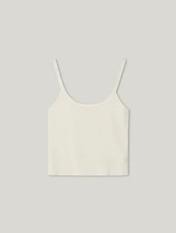 Cropped Top mit Rippen JINORA