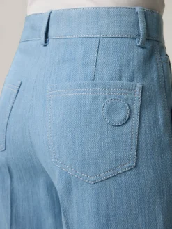 Culotte aus Denim