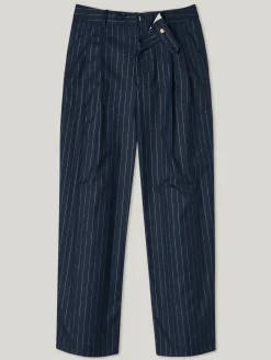 Culotte mit Nadelstreifen