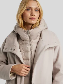 Daunenmantel mit Blende KUNA