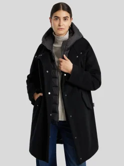 Daunenmantel mit Blende KUNA