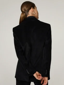 Doppelreihiger Blazer aus Cord