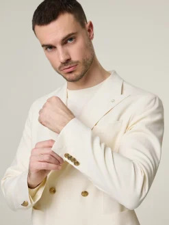 Doppelreihiger Veston aus Wolle