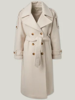 Doppelreihiger Wollmantel EMMY