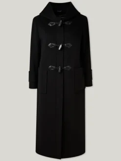 Dufflecoat aus Wolle-Mix