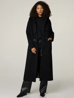 Dufflecoat aus Wolle-Mix