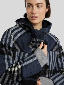 Dufflecoat mit Wolle