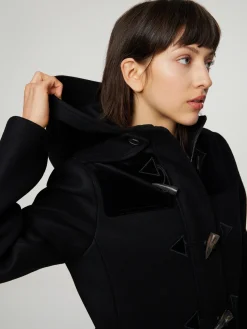 Dufflecoat mit Wolle