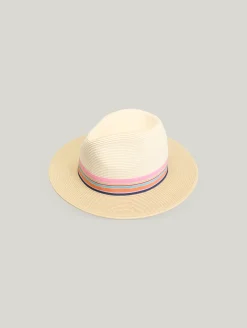 Fedora aus Papierstroh