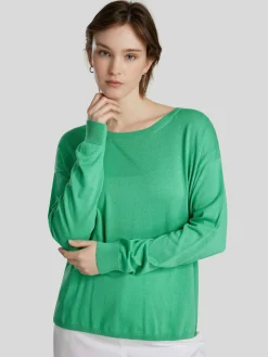 Feinstrickpullover aus Bio-Baumwolle