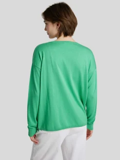 Feinstrickpullover aus Bio-Baumwolle