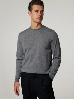 Feinstrickpullover aus Merino