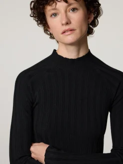 Feinstrickpullover aus Wolle