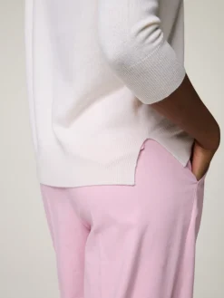 Feinstrickpullover mit Kaschmir