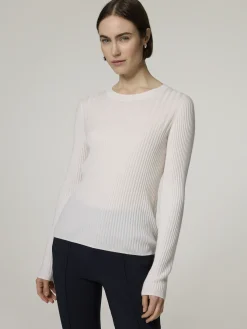 Feinstrickpullover mit Kaschmir