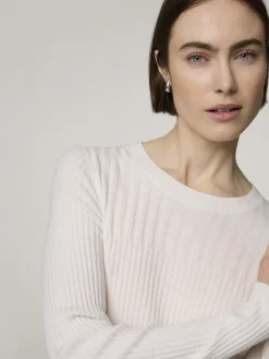 Feinstrickpullover mit Kaschmir