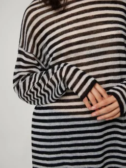 Feinstrickpullover mit Mohair