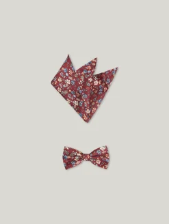 Fliege & Pochette aus Seide