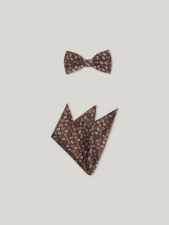 Fliege & Pochette aus Seide