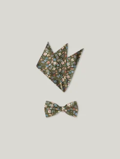 Fliege& Pochette aus Seide