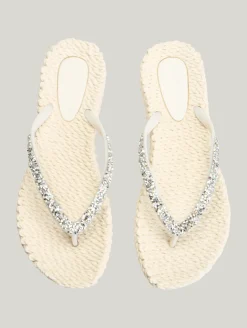 Flip Flop mit Glitzersteinen