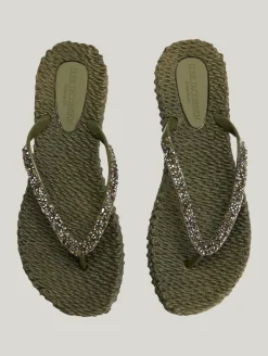 Flip Flop mit Glitzersteinen