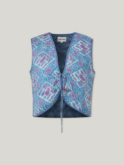 Gilet aus Baumwolle ZENA